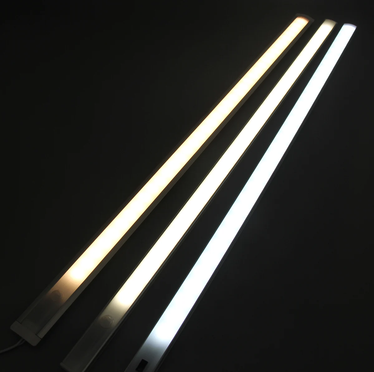 High quality led magnetic cabinet light Battery Powered Security Cabinet Lighting 10 Led Motion Sensor Closet Light