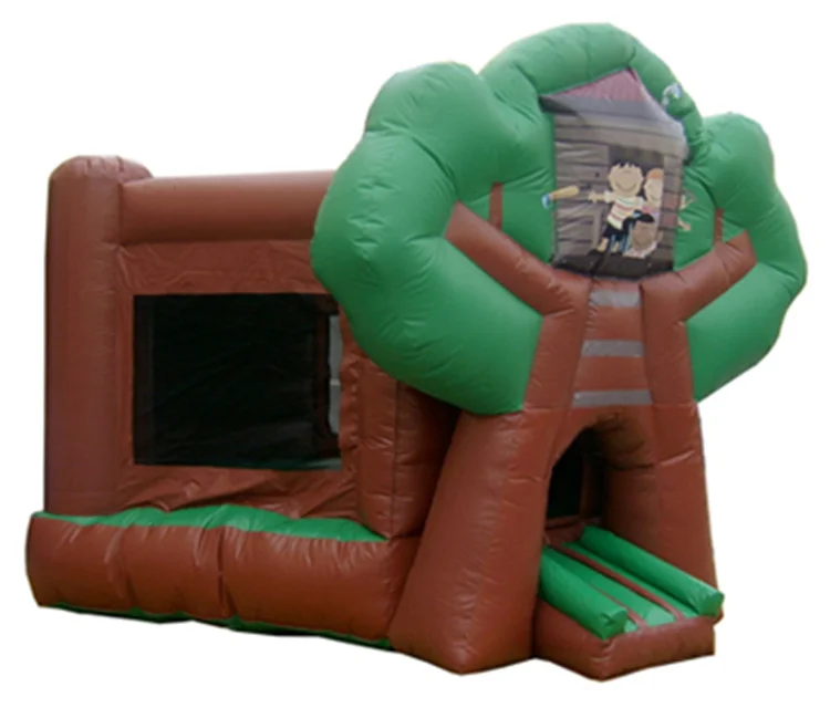 Funny pattern inflatable bouncy house for kids inflatable jumping castle china panda for kids to play