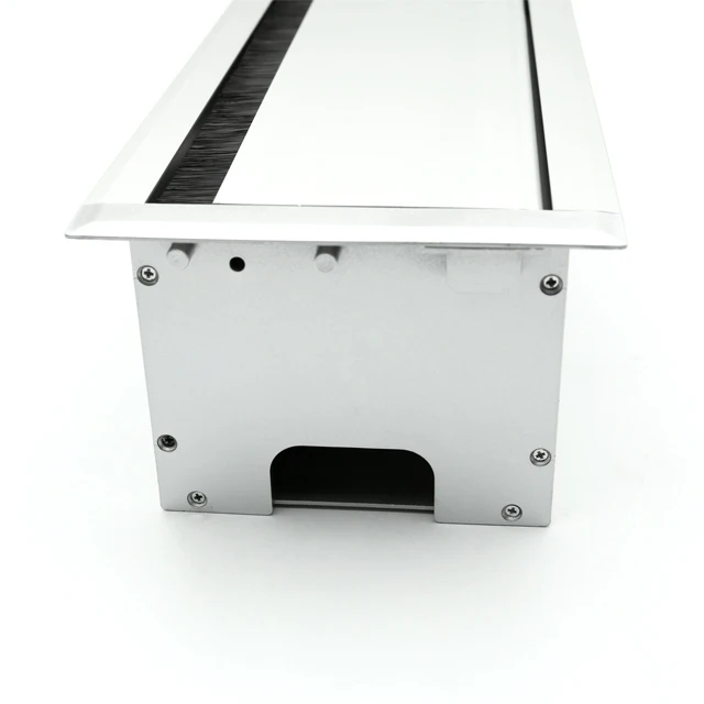 Cable Grommet Desk Plug Hole Cover Desktop Cable Organizer Desk Wire Grommet With Brush Can Be With Buffer