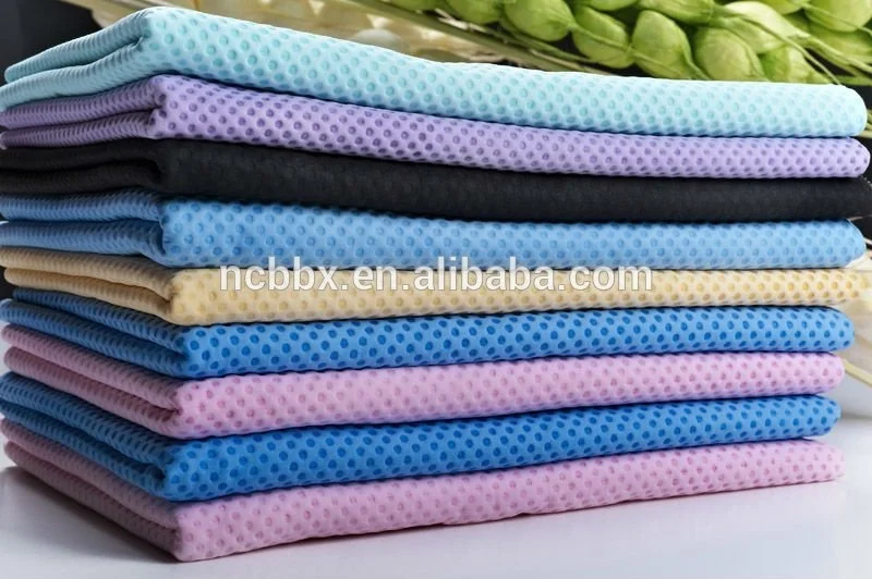 66X43cm blue Absorbent sport towel neck cooler ice towel PVA cooling towel
