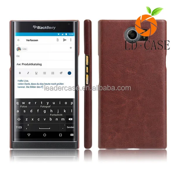 factory wholesale Mobile Case Leather For Blackberry Priv Case/Mobile Leather Phone Case