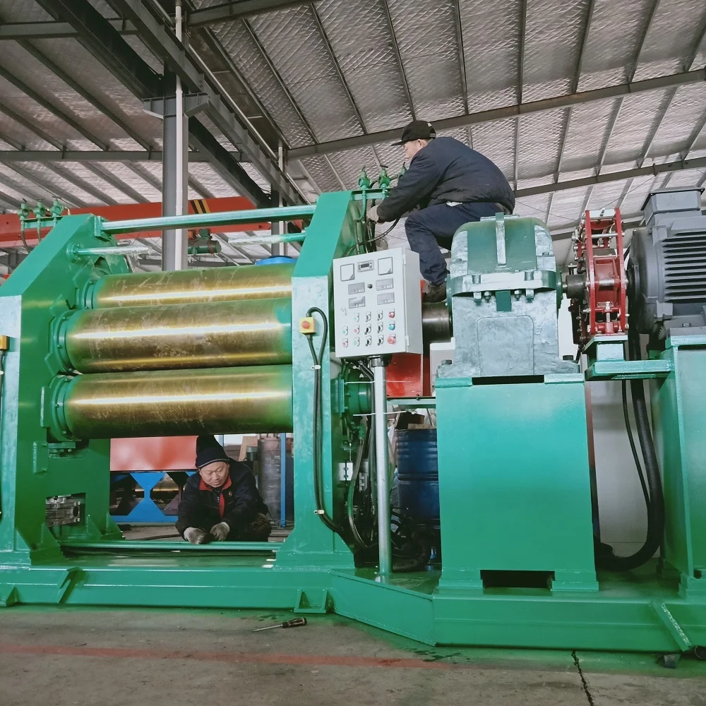 High performance customized Rubber conveyor roller for industrial conveyor belt machine