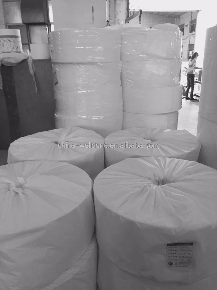 Hot selling diaper sanitary napkin  20-24gsm Non-breathable white backsheet pe film