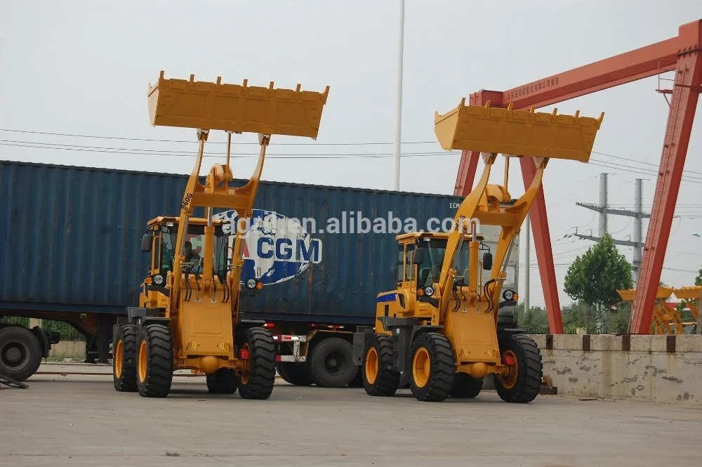 high dump height 4.5 meters hydraulic wheel loader 2Ton withCummins engine and CE approved