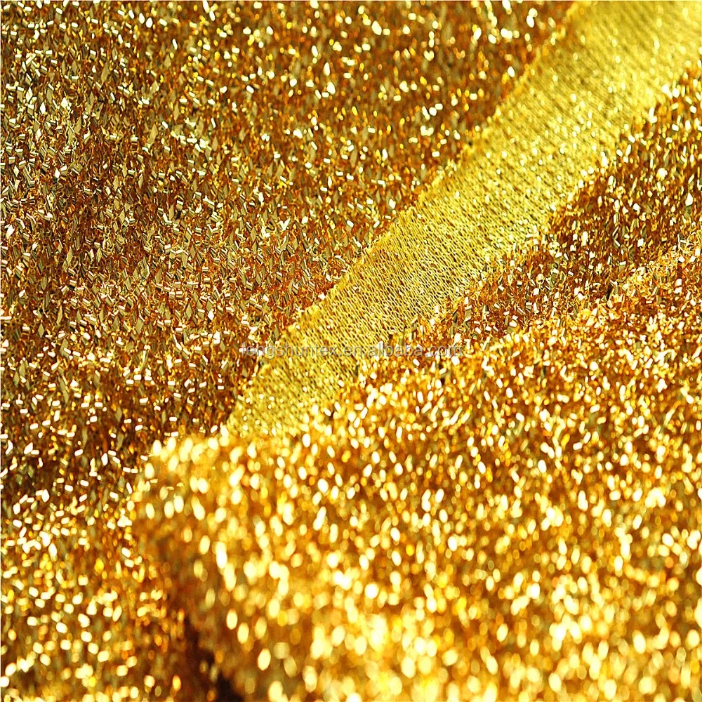 inflate lurex knit fabric for Christmas decoration