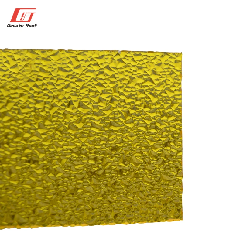 uv plastic sheets polycarbonate embossed diamond sheet decoration material for stage polycarbonate sliding door pc diamond sheet