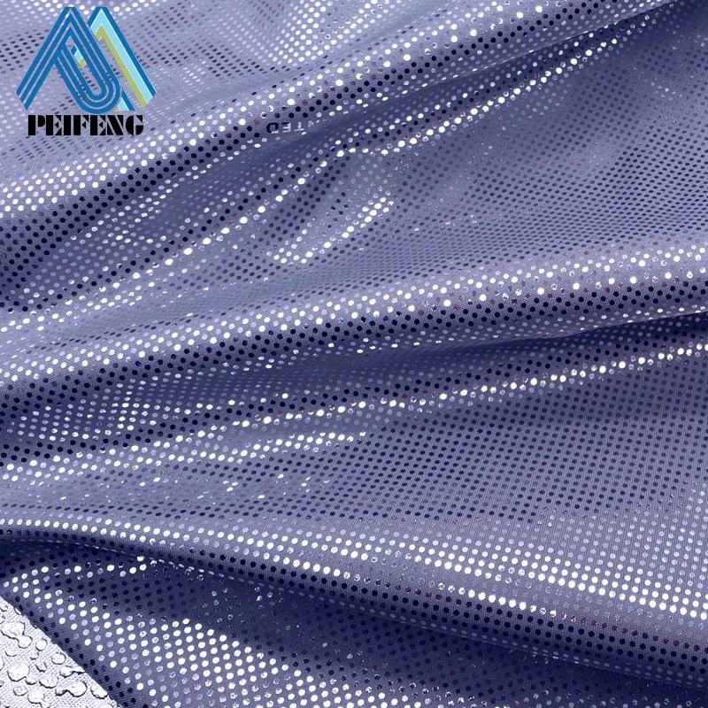 
PTPF1210 pongee polyester thermal heat reflect fabrics 