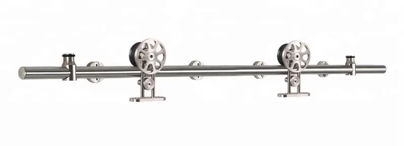 
modern design OEM factory price interior roller hardware handle sliding barn door 