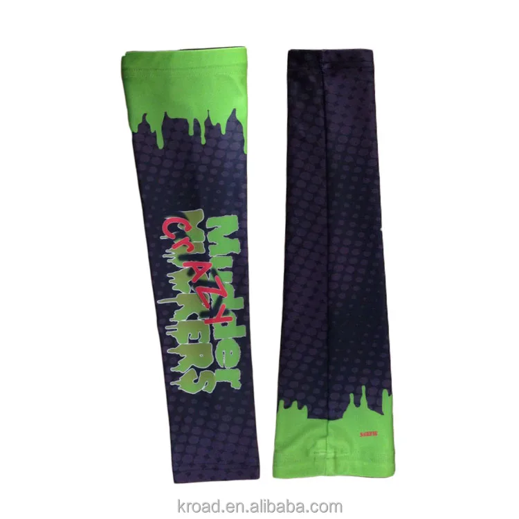Wholesale Spandex OEM Sports Running Calf Sleeves, Spandex Fitness Compression Sports UV Arm Sleeves