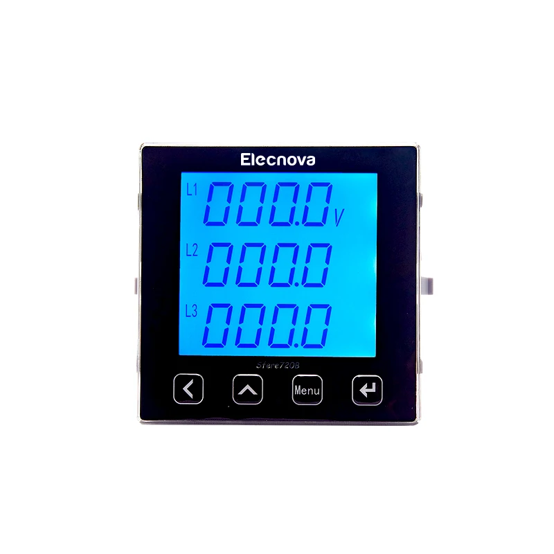 Sfere720B modbus interface RS485 harmonics 51st 4 tariff data record energy quality analyzer digital power meter