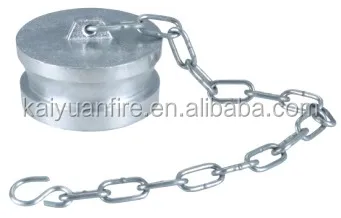 
Aluminum Machino Type Blank Cap Fire Hydrant Landing Valves pipe coupling 