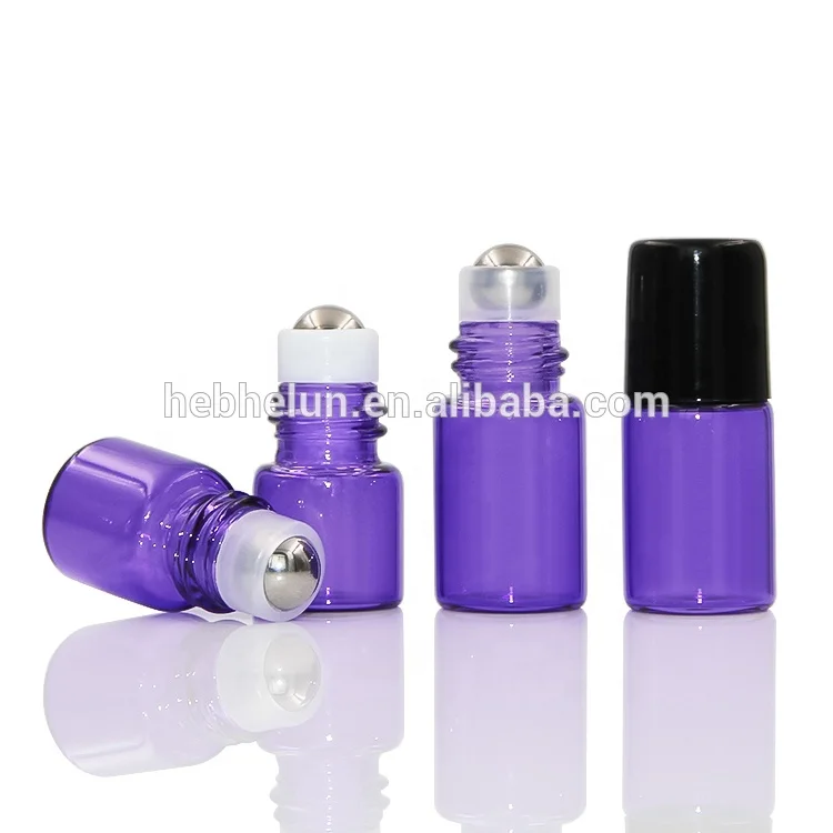 Top Selling Sample Test 1ml 2ml 3ml Cosmetic Fragrance Perfume Roll On Glass Bottles