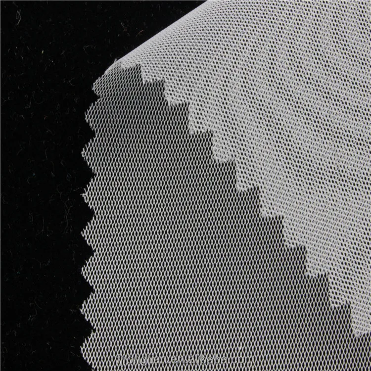 New 30D polyester soft swiss tulle wedding fabric for veil