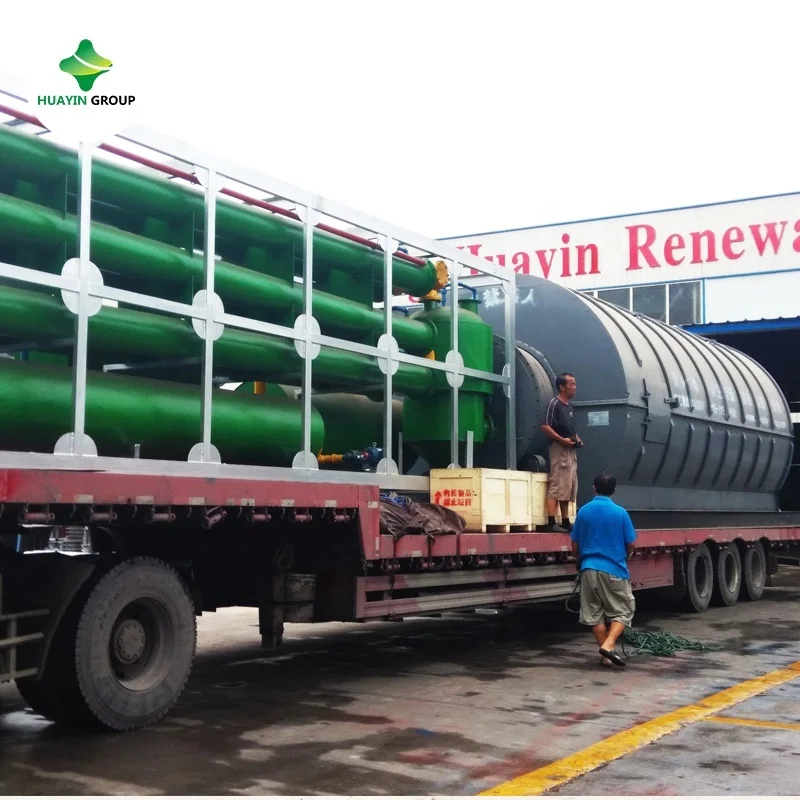 New technology Tyre Pyrolysis oil distillation plant to diesel in india
