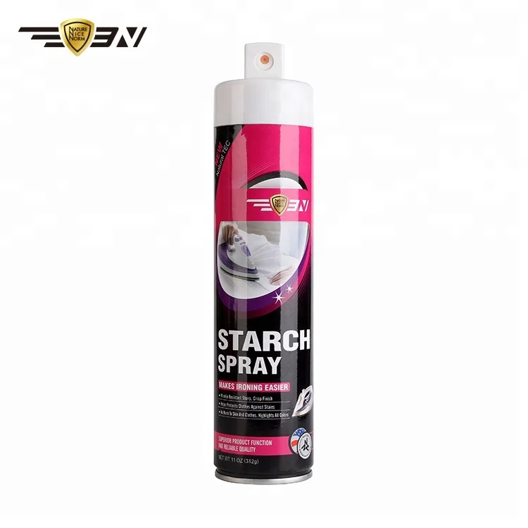 High Effective Ironing Easy Starch Spray, 3N Aerosol Starch Spray for Clothes Ironing, Fresh Fragrant Ironing Aid Spray