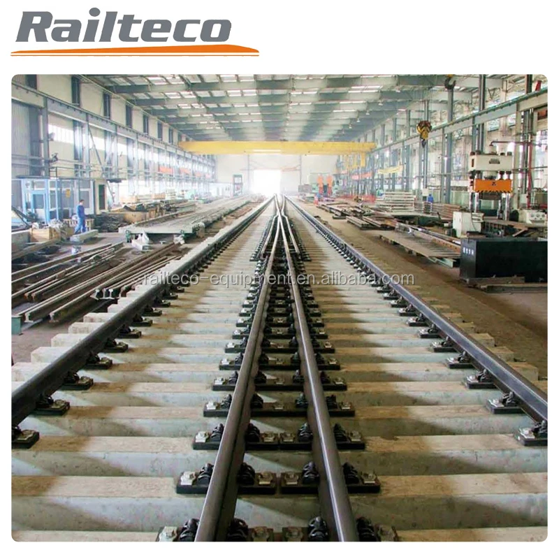 UIC54/UIC60 Railway Turnout