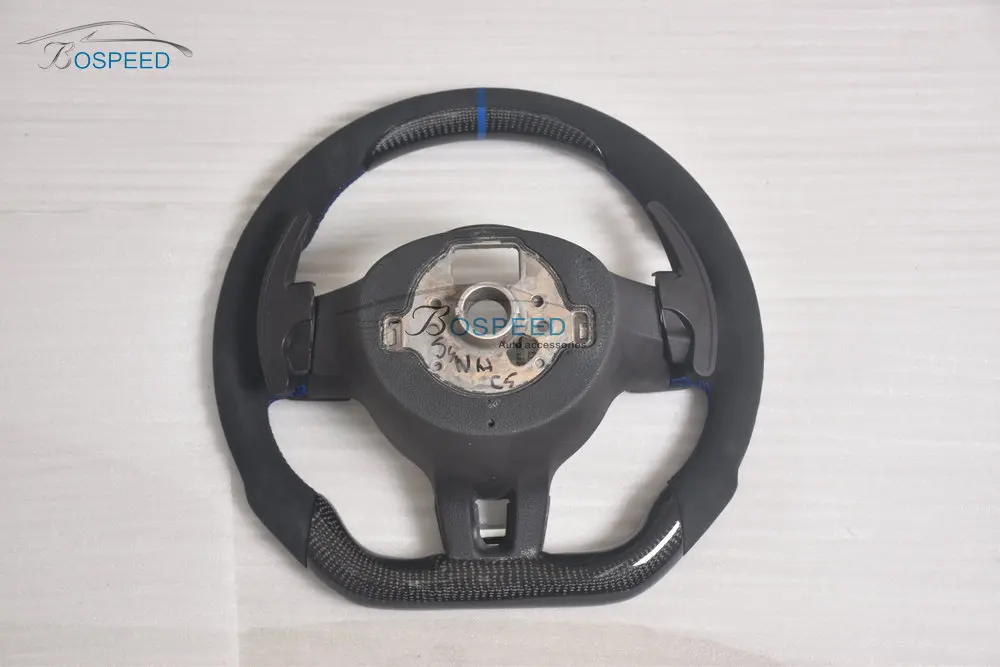 
Carbon Fiber racing car steering wheel for golf 6 R20 