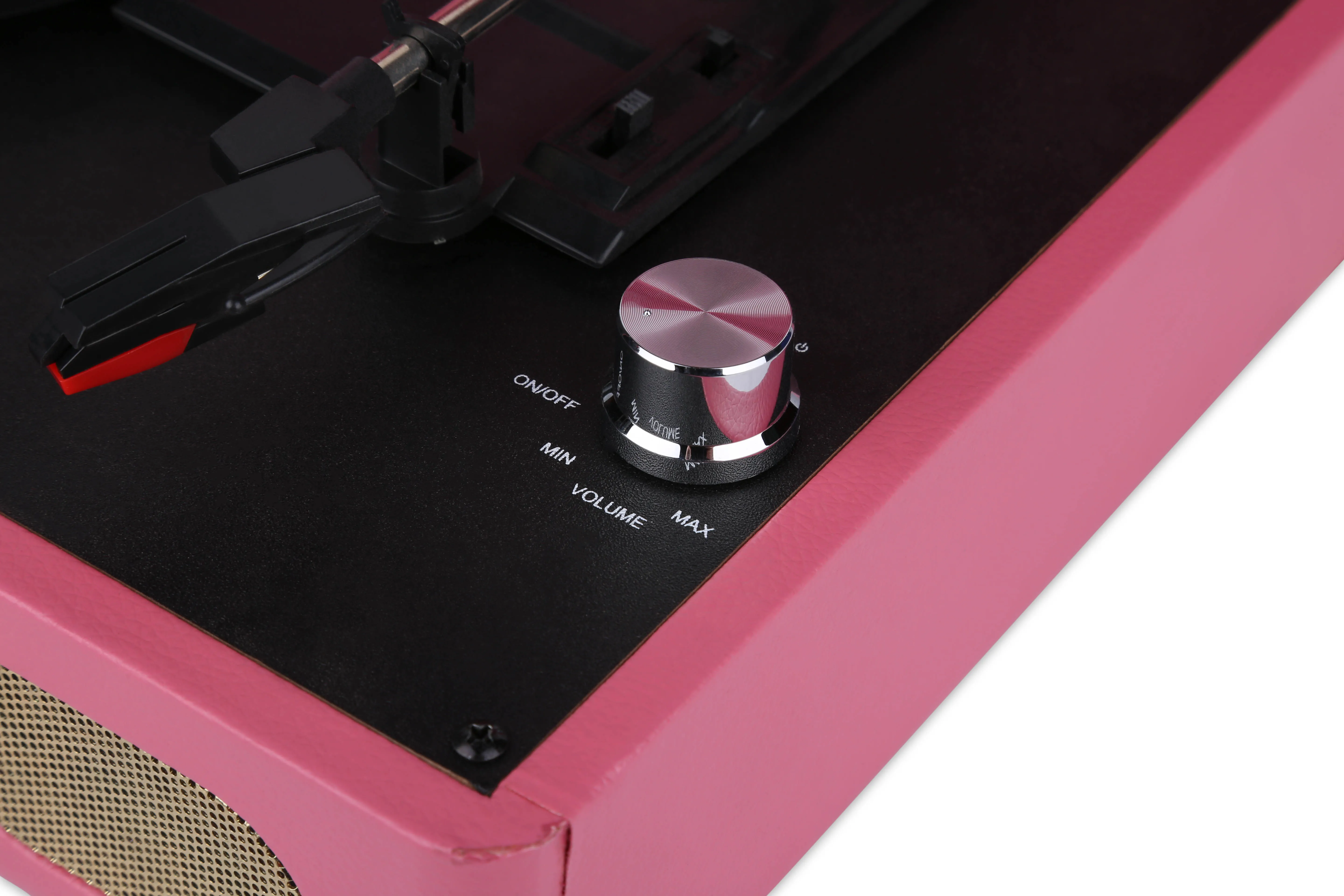 
Record Player Turntable, 3 Speed Record Player Suitcase with Built in Speakers/ Aux Input/ RCA Line Out 