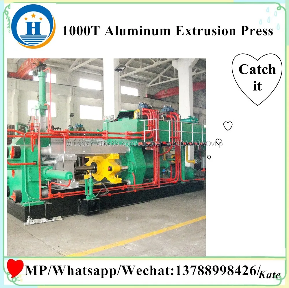 Алюминиевый Профиль Экструдер Непрерывного Выдавливания Пресс-Машина