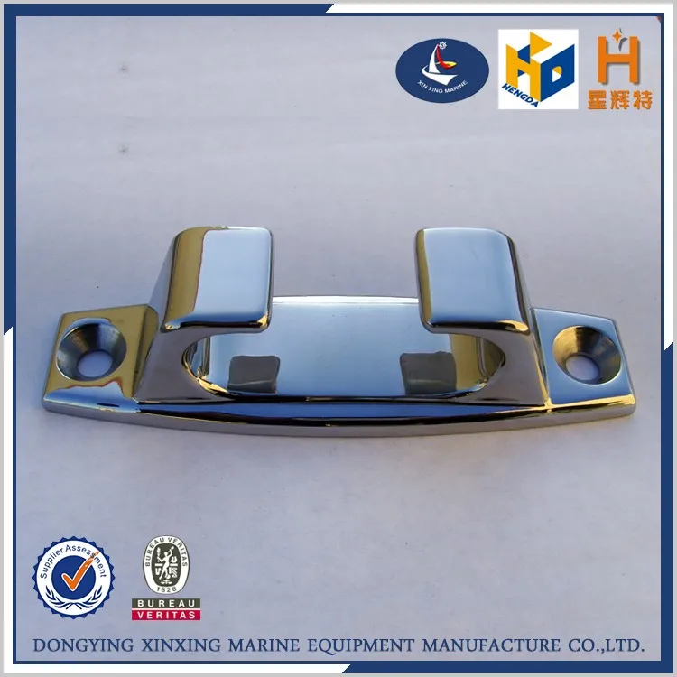 Cheap Stainless steel marine grade boat straight bow chocks