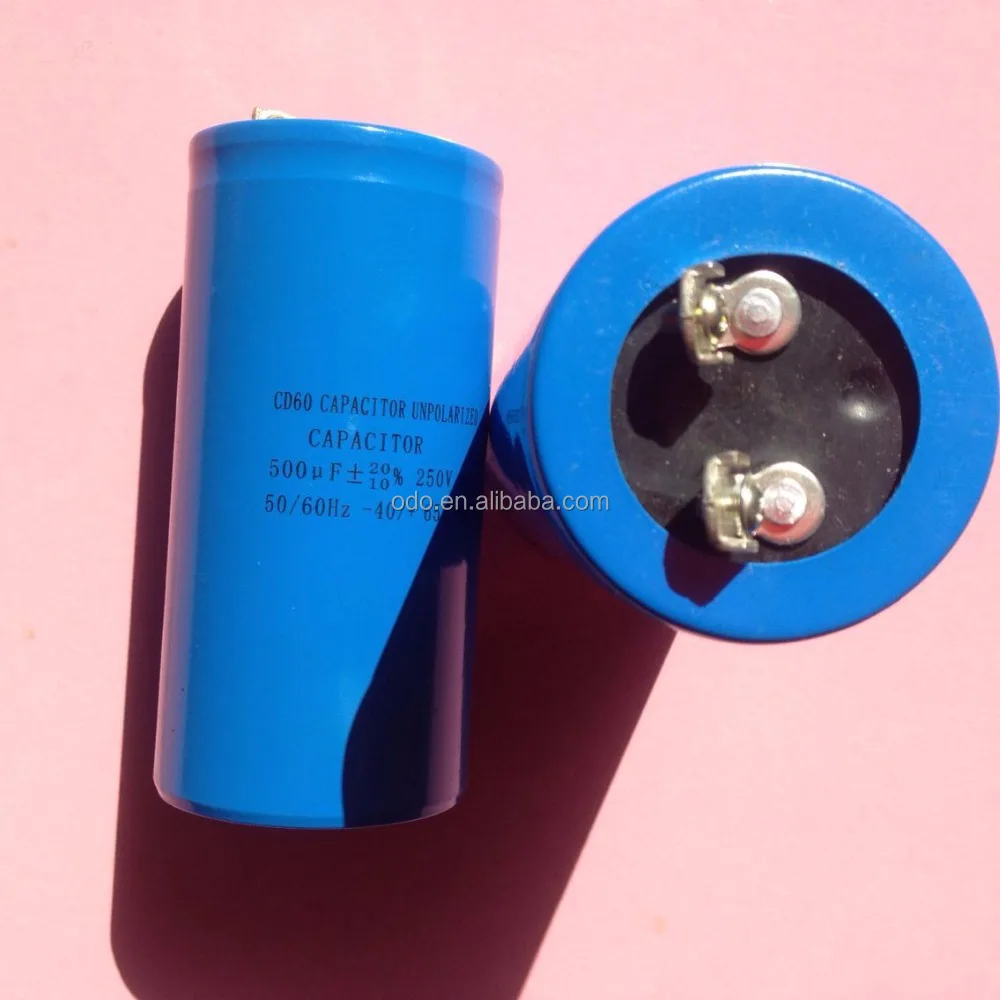 unpolarized electrolytic capacitor 250VAC 500micro farads 4pieces and 1000 micro farad 8pieces