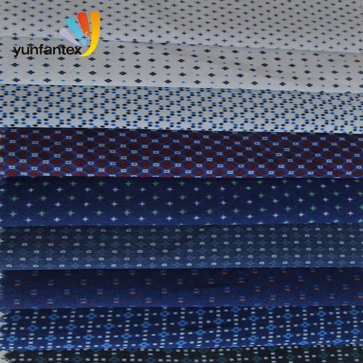 
2019 Pretty and colorful design 100 cotton shirt fabric textile wholesale price 