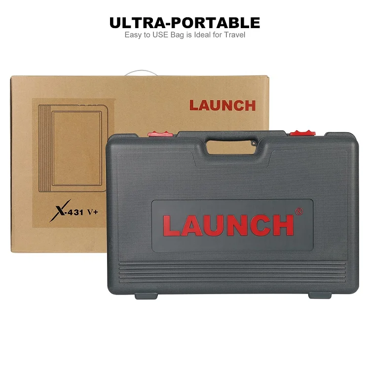 LAUNCH X431 V+ Full System Code Reader Car Diagnostic Scanner Universal With Android WiFi BT Connector