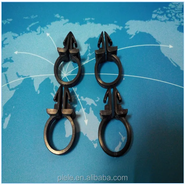 Китайский поставщик, аксессуары для автомобильных креплений, пластиковый автомобильный зажим с круглой головкой