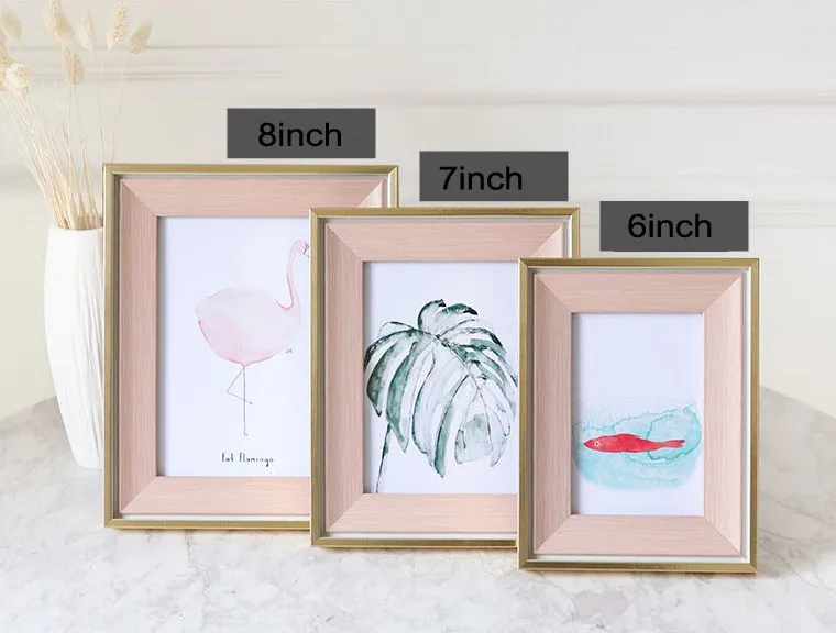 new fashion plastic Tabletop Decoration ornate picture frames