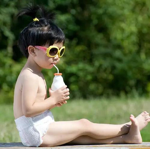 Active Toddler Movement Funny and adults wearing baby diapers