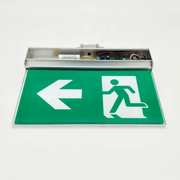 
2019 hot sale led emergency illuminated exit signs 