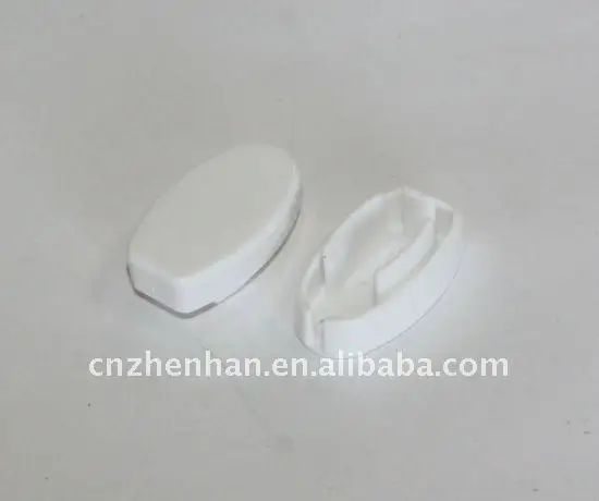 Алюминиевая Нижняя трубка с заглушкой Аксессуары для штор заглушки ПВХ труб пластиковая заглушка