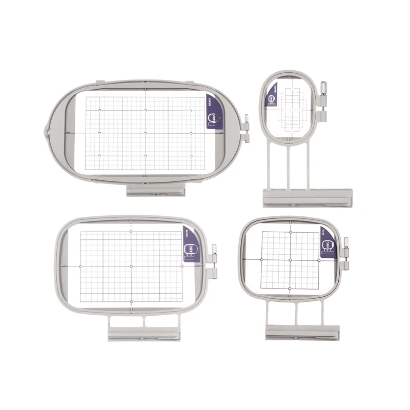 Оптовая продажа, швейные машинки, наборы для шитья 4in1-B Brother, набор обручей для вышивания для швейных машин Brother