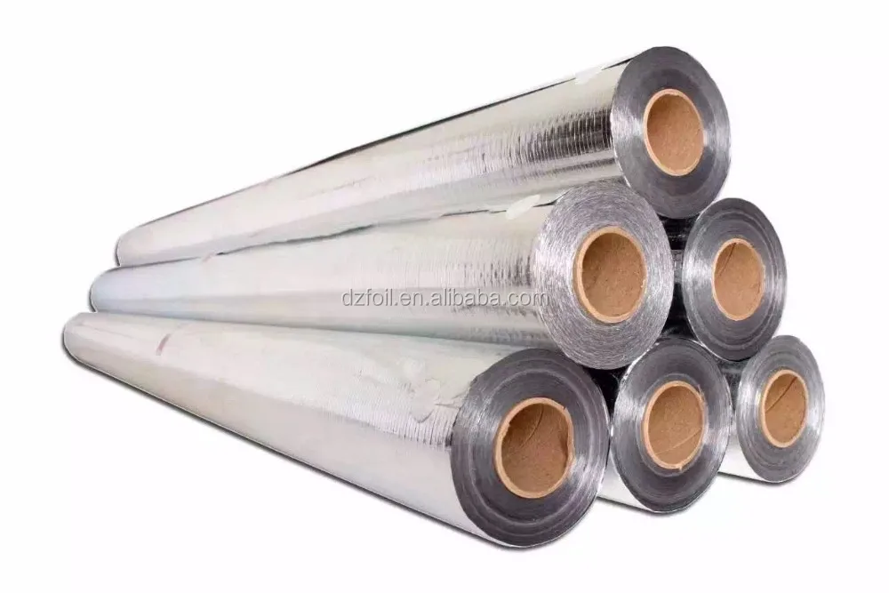 Fire Proof Wall Wrap aluminum foil  Insulation  high reflectivity Sarking radiant barrier