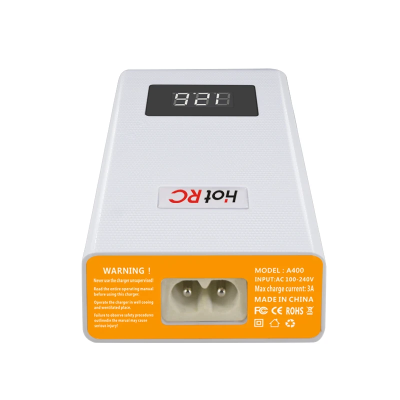 Hotrc A400 40W plug and play Battery Charger for Mini drone and Park scale flyers