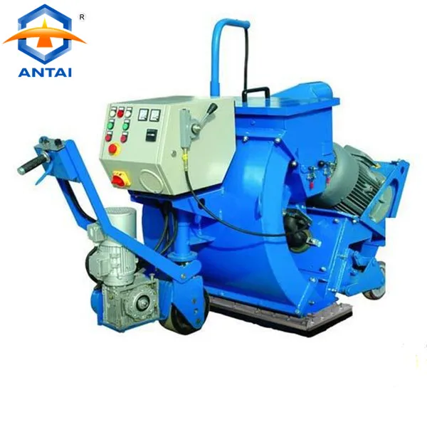 Автоматическая напольная Стальная Пластина Пескоструйная дробеструйная машина для очистки поверхности дороги