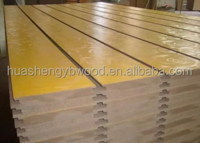 
Low Price slot mdf board/slat wall panel/slatwall board 