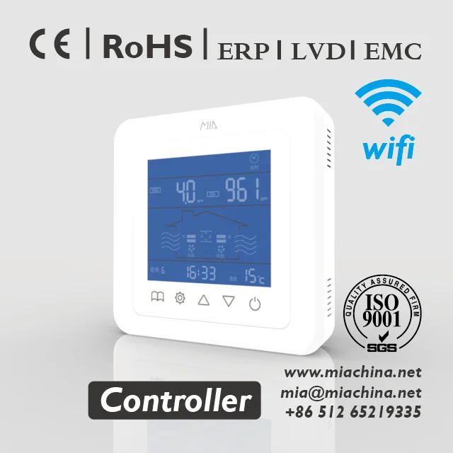 CE Certificate 1500 m3/h ERV HAVC Central Ceiling Industrial Heat Recovery Fresh Air Ventilation System supply air handling unit