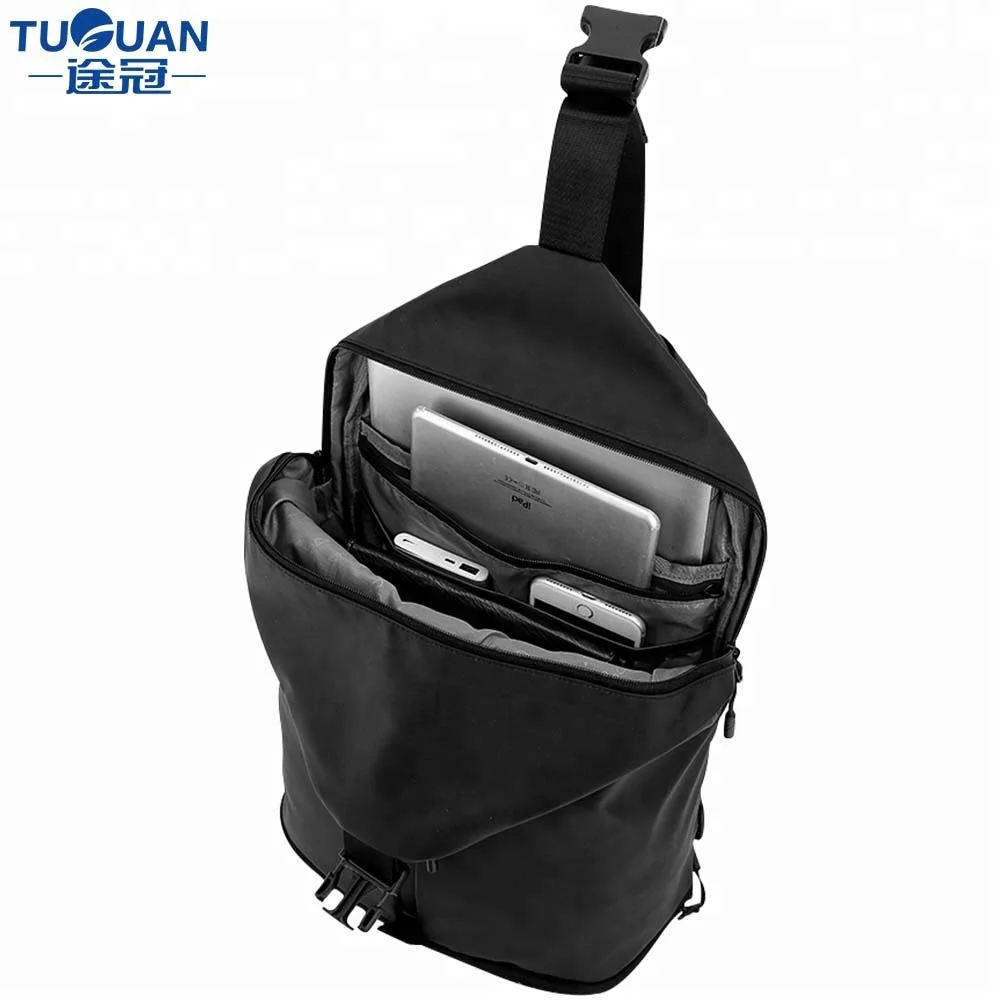 
TUGUAN In Stock Men Waist Bag with Shoe Compartment men sling bag sport waist bag 
