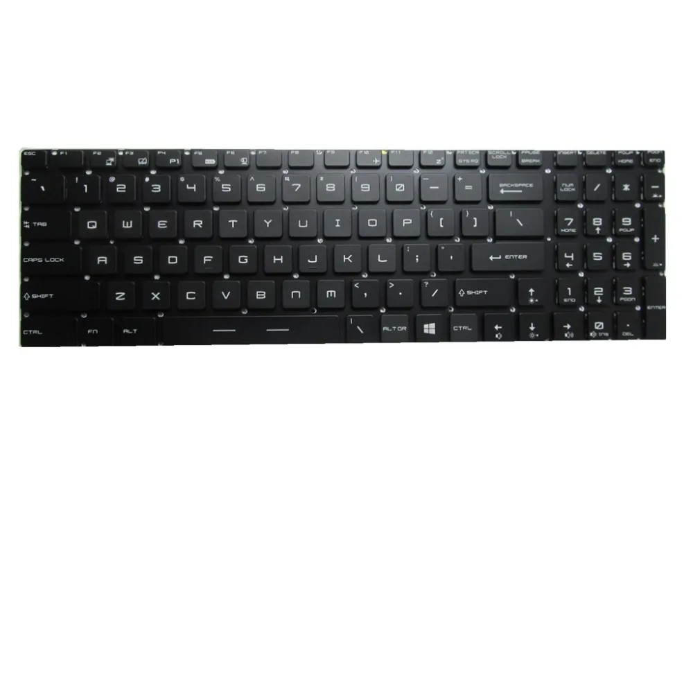 Клавиатура для ноутбука MSI Steelseries GE62 GS60 GS70 GS72 GE72 GT72 с подсветкой