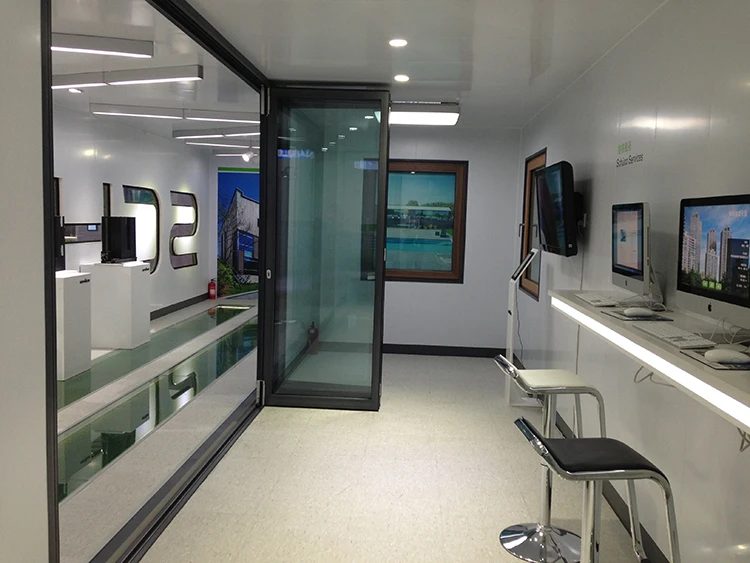 High quality container house China custom 20 foot marine container Office