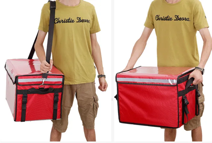 
1PCS MOQ 48L hot cold waterproof insulated food delivery cooler cooler bag 
