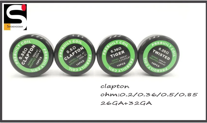 smokehookah vapor coil heat wire heat resistant wire 26GA+32GA