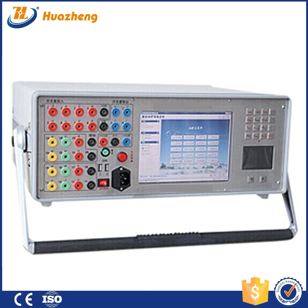 Hzjb-6 шесть фаз высокая presión вторичный реле защиты тестер