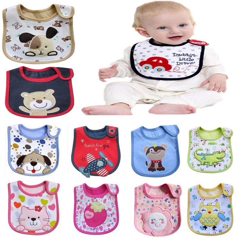 Hot Sales Newborn Baby Bibs Waterproof Bib Bandana Bibs For Kids Baberos Bebes Girls Boys Bib