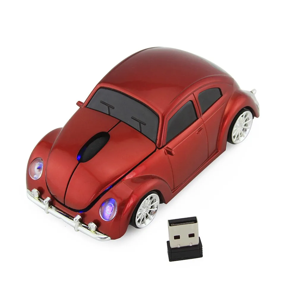 VW Car Style Cute 2.4G Mini Car Wireless Mouse