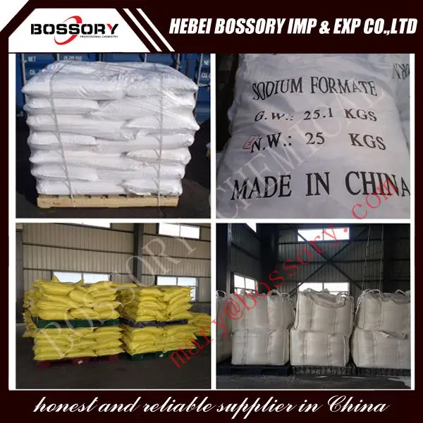 2014 горячая продажа формиат натрия 93% цена по прейскуранту завода