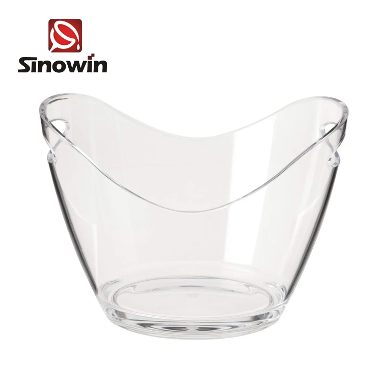 Beer  Cooler Bar Wine Ice Buckets Customized Plastic Ice Bucket for Promotion Gift
