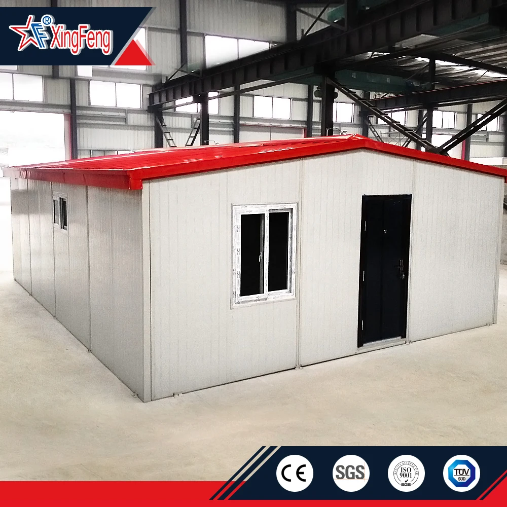 Log Cabin Mobile Home/Wooden House Storage Shed/Grade 9 Earthquake Steel Frame Prefab House Proof Granny Flat