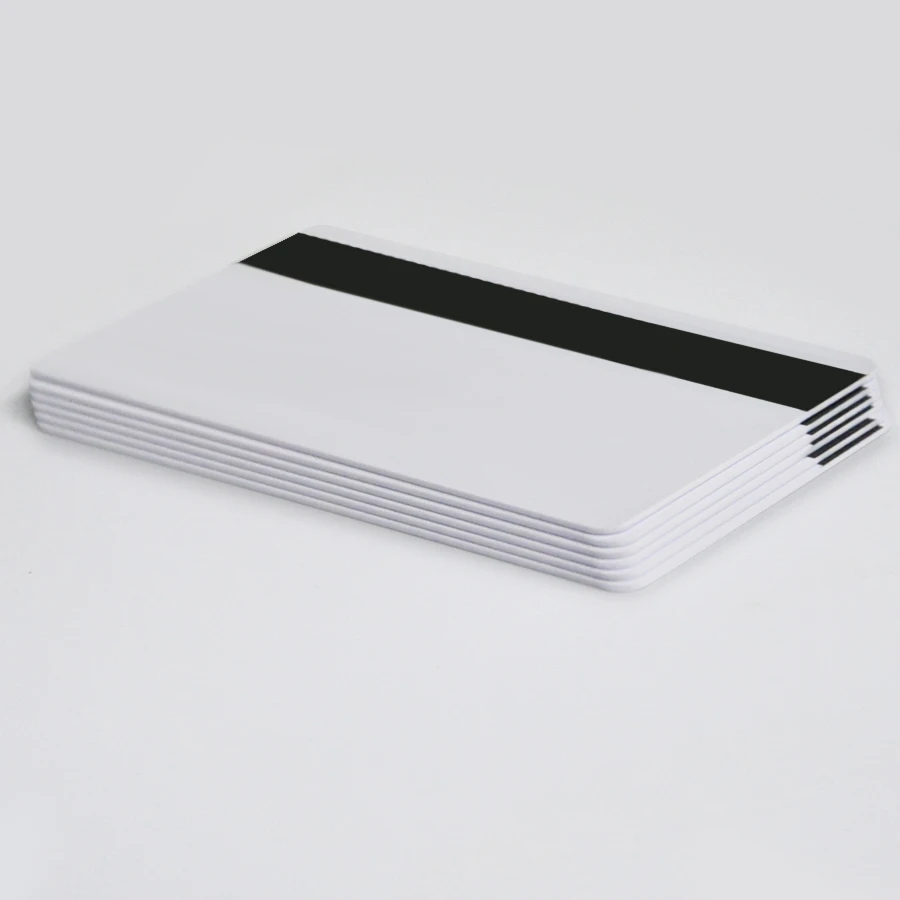 Printable  PVC blank white magnetic stripe card
